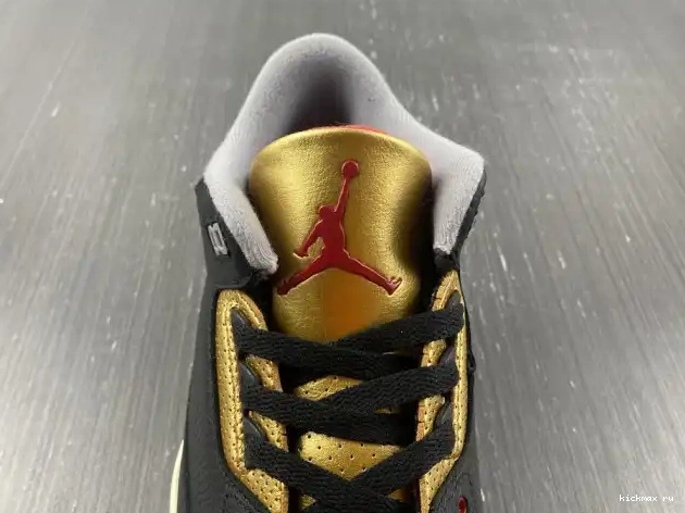 Cheap Kickmax WMNS Jordan CK9246-067 Gold 3 Air Black 0418